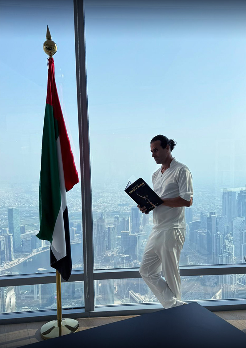 Charles Robert Viale - Tennis Player Founder Tennis Academy Dubai Abu Dhabi