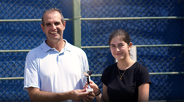 Family tennis tournament Abu Dhabi winner dubai